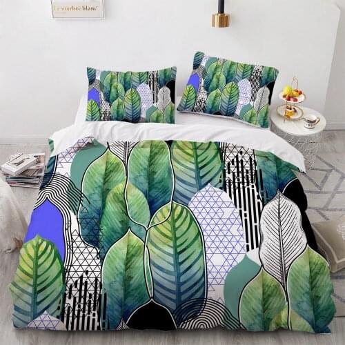 3D Bedding Sets Quilt Covers Pillow Shams Duvet Cover Sets Bedclothes Bed Linens Full Twin Double Nordic Flower Home Textile