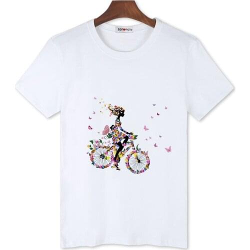 BGtomato Colorful bicycle print tshirt for men popular style new fashion summer t-shirt cheap sale good quality casual tops
