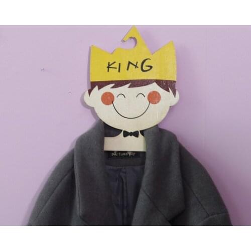 Handmade Cartoon Face Creative Hanger Decoration for Take Photos Prince & Princess Decorative Hangers