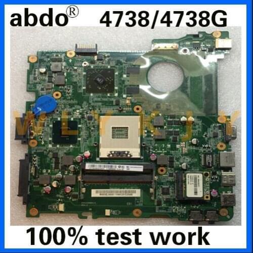 Abdo DA0ZQ9MB6C0 motherboard for ACER 4738 4738Z 4738ZG 4738G notebook motherboard PGA989 DDR3 100% test work Send CPU