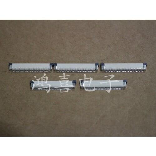 WZSM New FFC FPC flat cable connector socket 0.5mm Pitch 0.5 mm spacing 52 Pin 52P