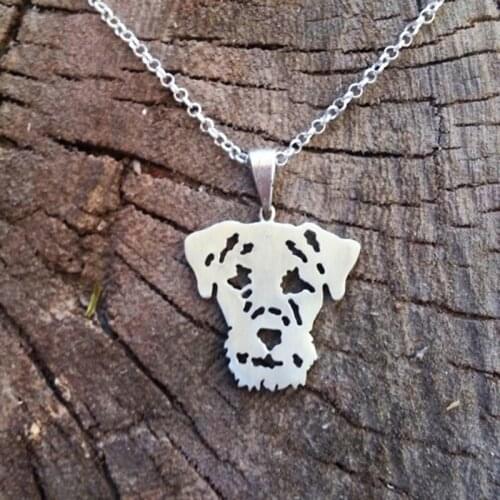 New Unique Romantic Gold Silver Color Terrier Dog Pendant Necklace Hunger Games Necklace Women Best Friend Choker