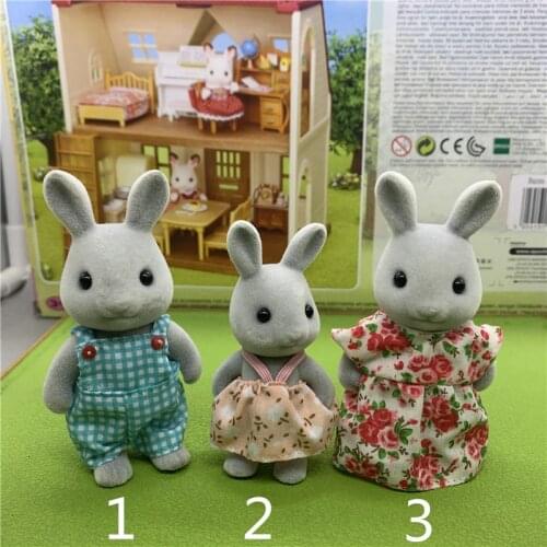 Geniune Sylvanian Doll Figures Families without package