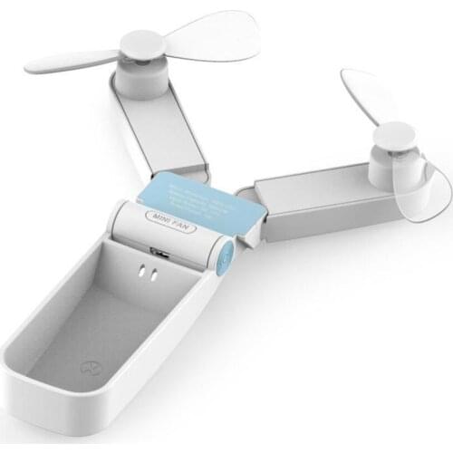 Portable Fan Small Personal Fan - Pocket Fan Mini USB Rechargeable Fan