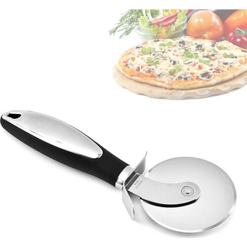 Stainless Steel Pizza Cutters Wheels Pizza Knife Cutters Cake Bread Pies Round Knife Cutter Pizza Tool