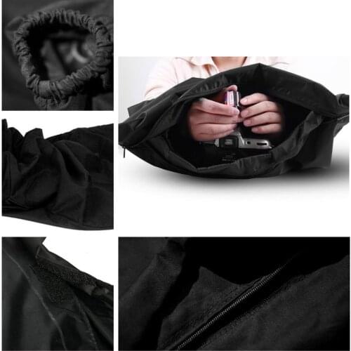 60cm x 55cm Waterproof Dedicated Film Changing DarkRoom Bag Dark Room Load Photography Zipper Camera Bag