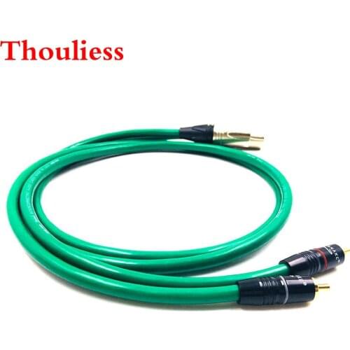 Thouliess Pair Type-SNAKE- RCA to XLR Balacned Audio Cable RCA Male to XLR Male Interconnect Cable with MCINTOSH USA-Cable