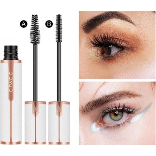 O.TWO.O 4D Fiber Mascara Waterproof Longlasting Non Smudge Lash Thickening Curling Mascara Eyelash Makeup Eye Cosmetic