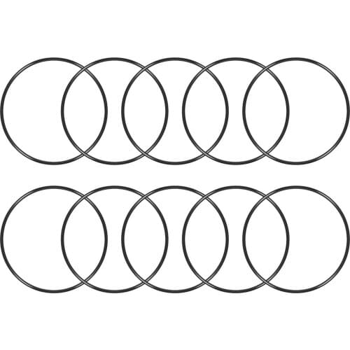 Uxcell O-Rings Nitrile Rubber 157mm x 165mm x 4mm Seal Rings Sealing Gasket 10pcs