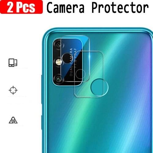 2Pcs Camera Len Glass for Huawei Honor 9A 9C 9S Protective Glass On Honor 30i 30 Pro + 30S X10 5G 9X Lite Safety Tempered Film