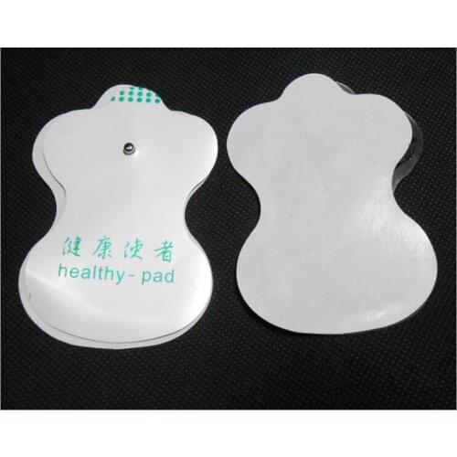 Health Care! 100pcs/lot NEW White Electrode Pads For Tens Acupuncture Digital Therapy Machine Slimming Massager Free Shipping