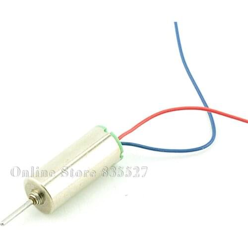 20pcs/lot Model airplane Strong magnetic 6*14MM hollow cup motor 3.7V 63000rpm high speed long line motor