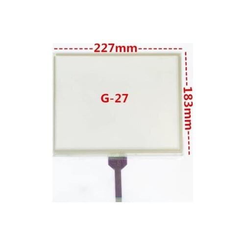 227*183 new 10.4 inch resistance industrial control touch screen G-27 textile machine touch screen 227mm*183mm