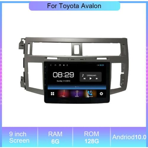 9'' Android 8.1 Car Navigation Radio Receiver Video Player For Toyota Avalon 2008-2012 GPS Stereo Multimedia Radio Player