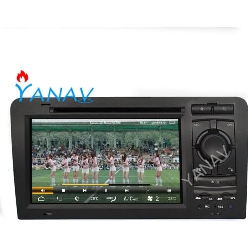 Car radio audio 2din Android stereo receiver for Audi A3 S3 2003-2011 car vedio multimedia DVD player auto touch GPS navigation
