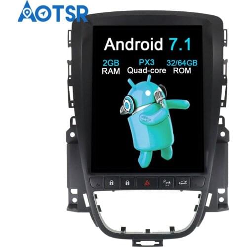 Aotsr Tesla Style Android 7.1 Car No DVD player GPS Navigation Stereo For OPEL Vauxhall Holden Astra J 2010-2013 multimedia