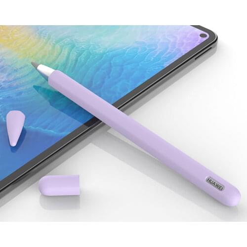 Colorful Soft Silicone Compatible For Huawei M-Pencil Case Shell For M Pencil Tablet Touch Pen Stylus Protective Sleeve Cover