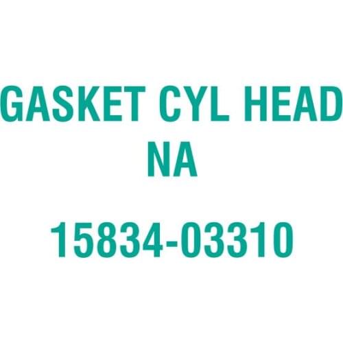For Kubota 15834-03310 GASKET CYL HEAD NA