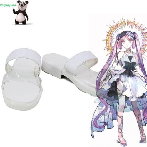 FGO Fate Grand Order Archer Euryale White Shoes Cosplay Long Boots Custom Made