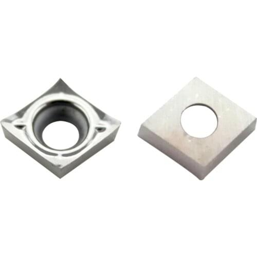 20PCS CCGT060204 AK H01 CCGT21.51 turning tool Aluminum cutter blade Insert Cutting Tool CNC Tools AL +TIN Alloy wood