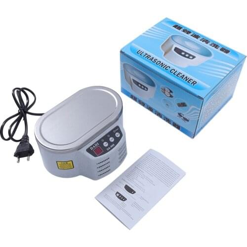 Mini Ultrasonic Cleaner Jewelry Glasses Circuit Board Cleaning Machine Intelligent Control Ultrasonic Cleaner Bath
