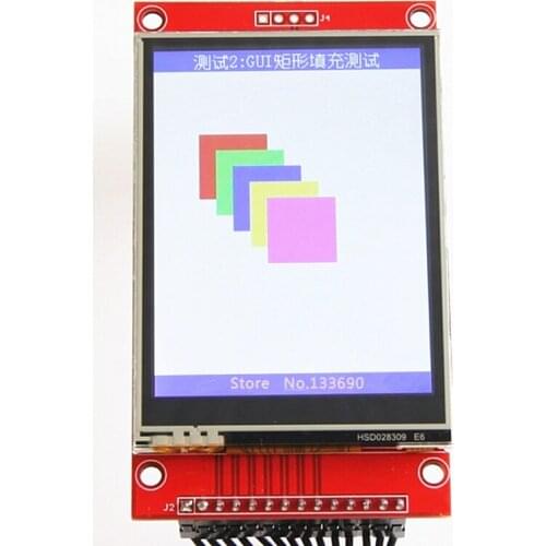 20pcs/lot 2.8 Inch TFT Module With Touch Panel ILI9341 Driver 320x240 Serial Port (9 IO) For DIY R3 Raspberry Pi