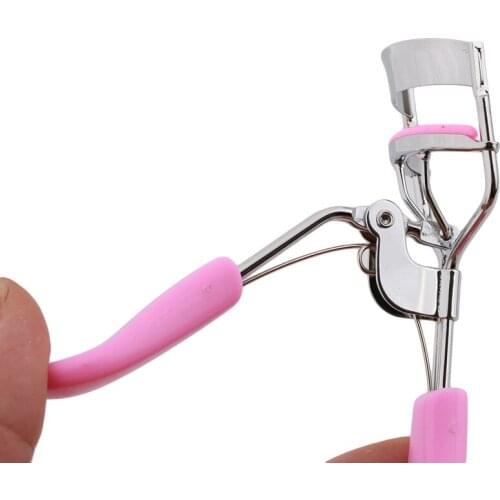 New Fashion Women Professional Handle Eye Lashes Curling Lady False Eyelashes Curlers Clip Makeup Tool For Eyes Hot Sale 1PC