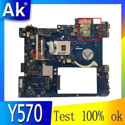 NEW ,PIQY1 LA-6882P REV : 2.0 Y570 LAPTOP MOTHEBOARD FOR LENOVO Y570 NOTEBOOK,(ONLY SUPPORT I5 I3 PROCESSOR)