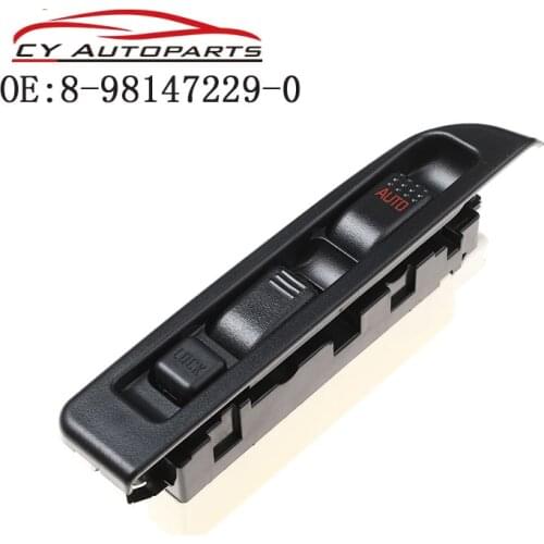 New 6 Pins Master Power Window Switch Fit For Isuzu 8-98147229-0 8981472290