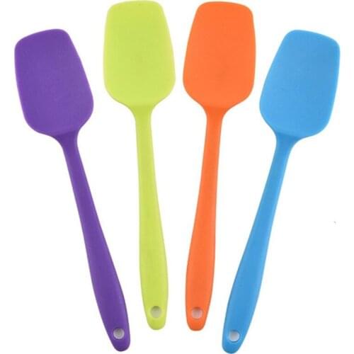 Food-grade Silicone Cream Spatula Non-stick Practical Baking And Pastry Tools Diy Cream Batter Mixing Tools Creative Baking Tool