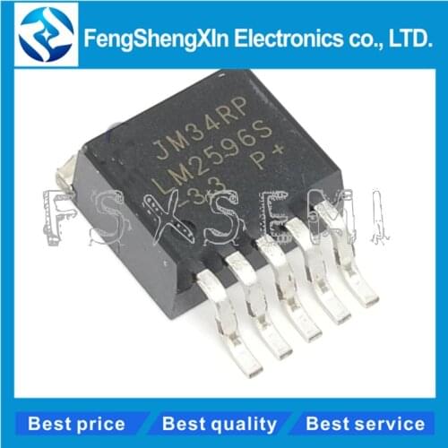 100pcs/lot LM2596S-3.3 LM2596S TO-263 3.3V Step-Down Voltage Regulator