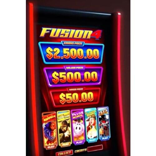 Popular American Casino Vertical Skill Games 5 IN 1 Banilla Games FUSION 4 Slot Machine for Sales