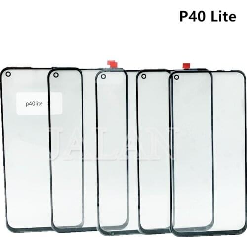 5pcs Glass Touch Screen Repair With OCA For HUAWEI P9 P10 Lite P20 Pro P30 P40 lite P Smart Plus Psmart Z 2018 2019 Damaged