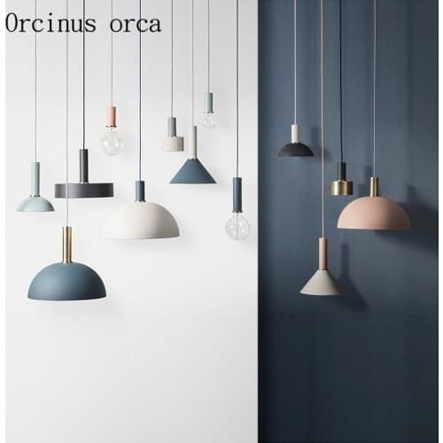 Nordic Industrial Wind restaurant chandelier creative personality post-modern simplicity iron Chandelier free shipping