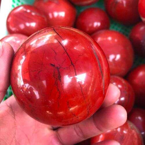 1pcs Natural tourmaline crystal ball healing treatment