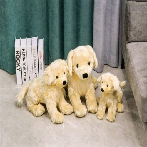 1pc 30/40/50cm Dog Doll Simulation Golden Retriever Plush Toy for Children Birthday Gifts Christmas Gifts Boy and Girl Gifts
