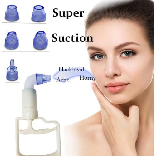 1Pcs Facial Blackhead Remover Pore Vacuum Cleaner Face Deep Nose Cleaner T Zone Pore Acne Pimple Comedone Extractor Tool