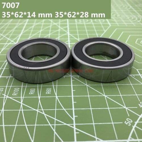 2019 Limited High Quality 1 Pair 7007 7007c 2rz P4 Db 35*62*14 Mm 35*62*28 Sealed Angular Contact Bearings Speed Spindle Cnc