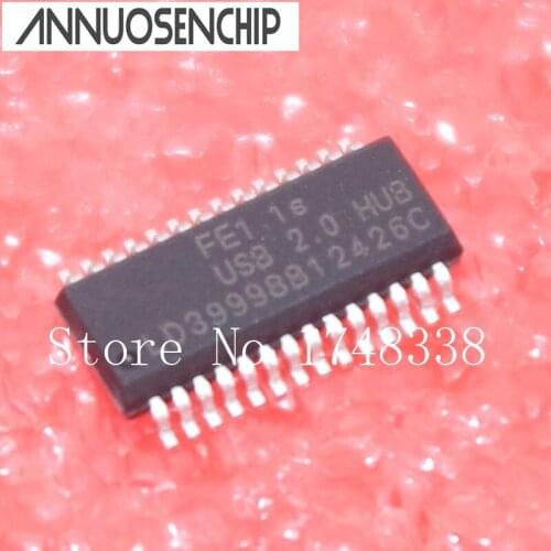 5PCS FE1.1 FE1.1S SSOP28 USB2.0 Hub new and best quality