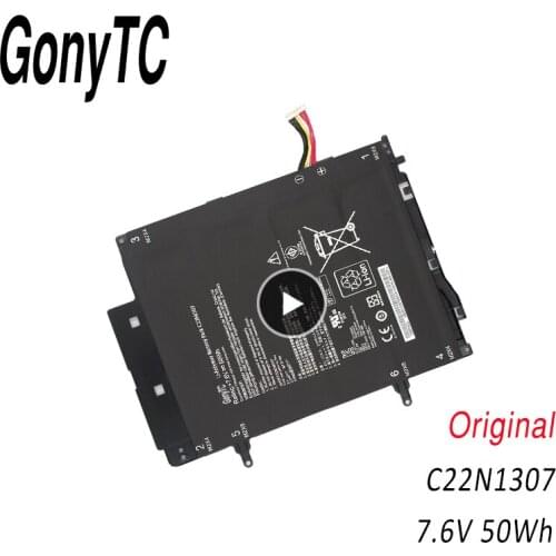 GONYTC C22N1307 battery for ASUS Transformer Book T300LA T300LA-BB31T Tablet 7.6V 50WH
