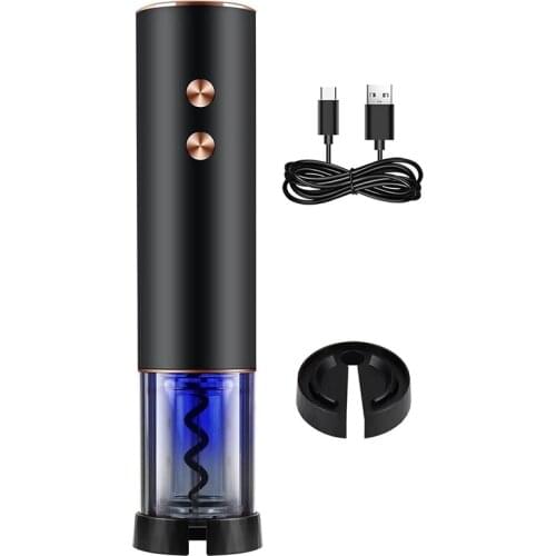Electric Wine Bottle Opener,Rechargeable Automatic Corkscrew Wine Opener,For Home,Party,Bar,Restaurant,Birthday And Gift