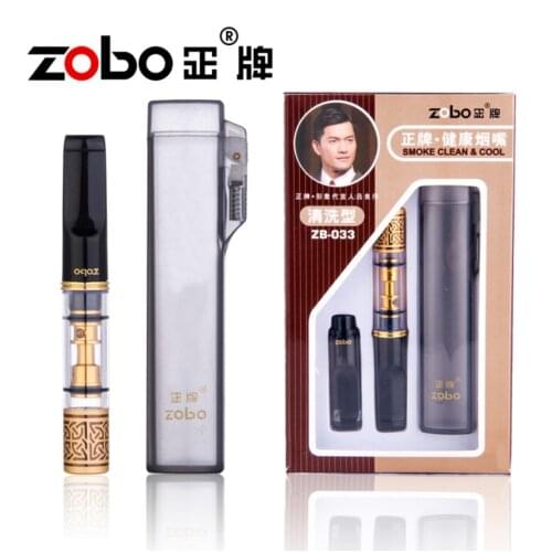 100% Original ZOBO Healthy cigarette filters Microporous clean circulation layer filter cigarette holder cigarette tools gifts