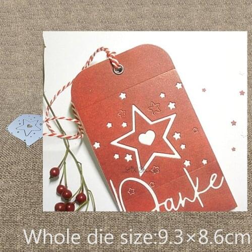 XLDesign Craft Metal Cutting Die Stencil star frame decoration Scrapbook Paper Card Craft Album DIY Embossing Die Cuts