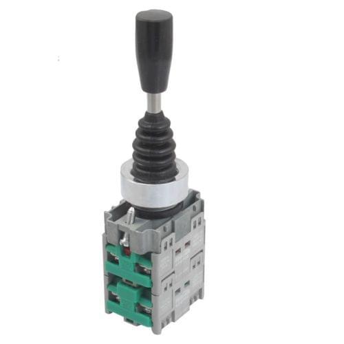 Momentary 4 Normal Open 22mm Fixing Hole Joystick Switch AC 400V 10A