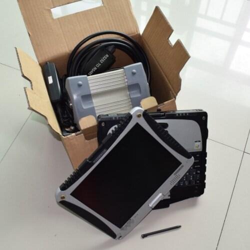 Multilingual MB Star Diagnostic Tool with laptop cf-19 ( 2gb, touch screen) installed mb star c3 sd c3 software hdd 2014.12v