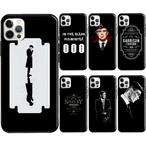 Peaky Blinders Thomas Shelby Quote Soft Cover For iPhone 12 11 Pro Max X XR XS Max 5S SE 2020 8 7 Plus 12 Mini Phone Case