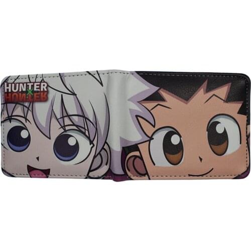 Hunter x Hunter Wallet Japan Anime Cartoon Wallest for Young With Coin Pocket Purse