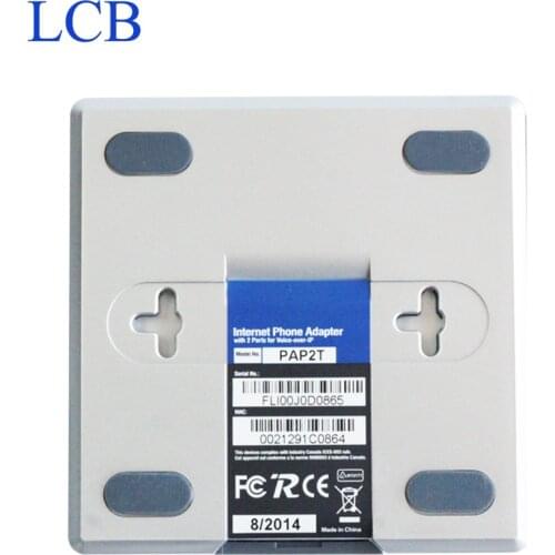 UNLOCKED LINKSYS PAP2 PAP2-NA VOIP Phone Voice Adapter 2 FXS ports SIP VoIP Phone Adapter PAP2T