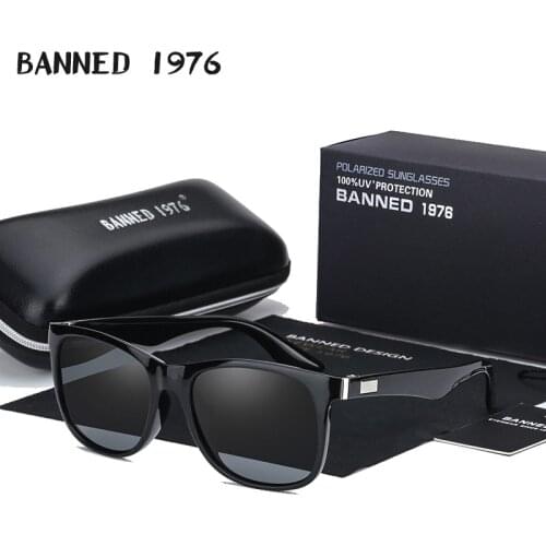 2020 New Design Classic Men HD Polarized sunglasses fashion Fashion Brand Retro UV400 Sun Glasses women Oculos original package