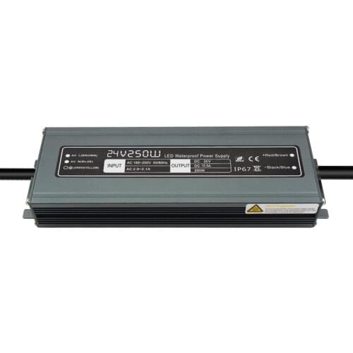 Free Shipping 24V 60W IP67 Waterproof LED Power Supply AC100-260V To 24V Output LED Driver Switch Transformer Outdoor Light